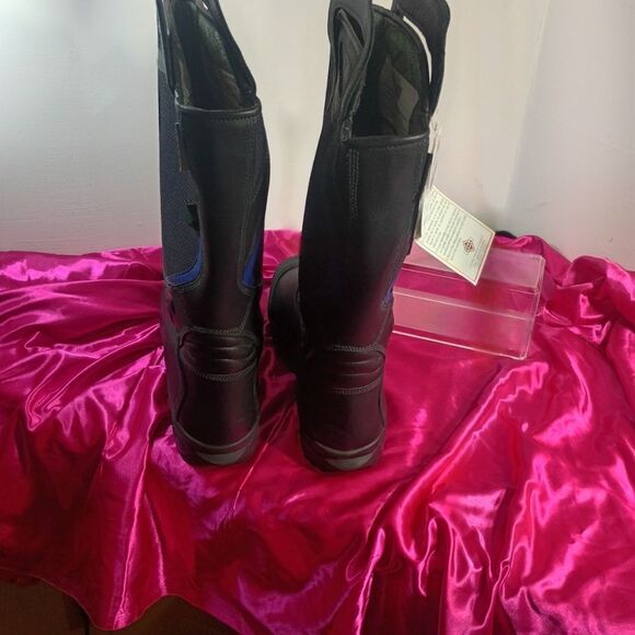 Cosmas Vulcan Size 16 Men’s Firefighting Boots Made In Romania Made In 2013.